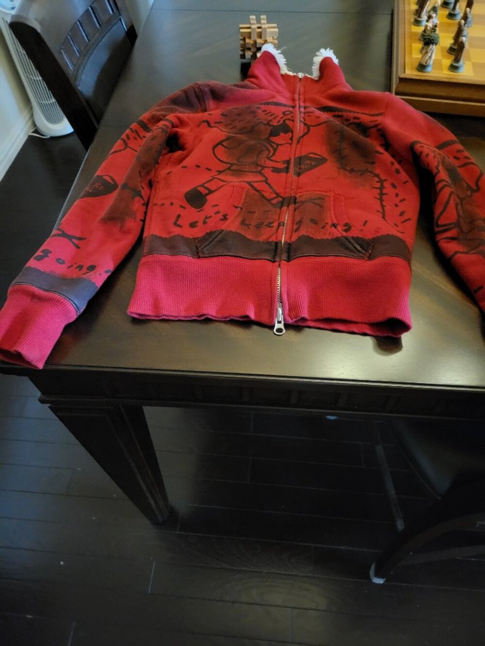 Custo Barcelona graphic "Let's Keep Going" jacket